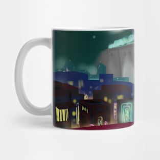 Let's go outside, my friend Mug